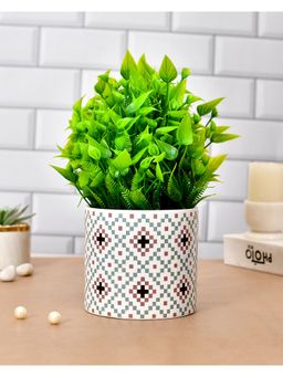 Tayhaa - Printed Indoor Ceramic Planter