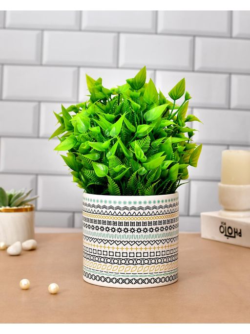 Tayhaa Modern Ceramic Indoor Planter