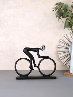 Tayhaa - Dynamic Cyclist Resin Figurine