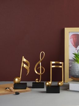 Tayhaa - Golden Symphony Note Figurines
