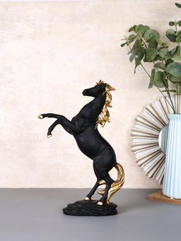 Tayhaa - Majestic Black Stallion Figurine