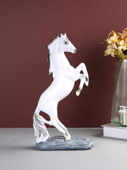 Tayhaa - Graceful White Horse Figurine