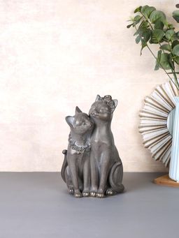 Tayhaa - Vintage Cat Couple Resin Figurine