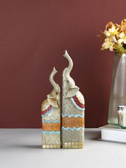 Tayhaa - Mosaic Elephant Figurines