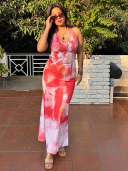 Tandul - Women Bodycon Multicolor Dress