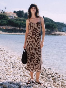Tandul - Women Brown Casual Bodycon Dress