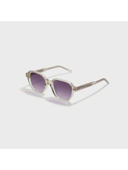SAM AND MARSHALL - Unisex Propionate Purple Lens Wayfarer Sunglasses