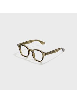 SAM AND MARSHALL - Unisex Propionate Green Wayfarer Eyewear Frame