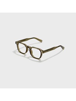 SAM AND MARSHALL - Unisex Propionate Green Wayfarer Eyewear Frame