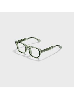SAM AND MARSHALL - Unisex Propionate Green Wayfarer Eyewear Frame