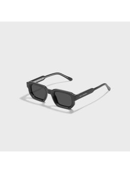 SAM AND MARSHALL - Unisex Propionate Black Lens Wayfarer Sunglasses