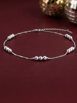 GIVA - 925 Silver Havana Anklet