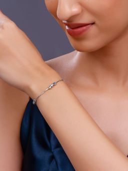 GIVA - 925 Silver Havana Bracelet