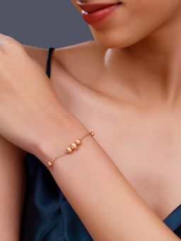 GIVA - 925 Silver Rose Gold Dynamite Bracelet