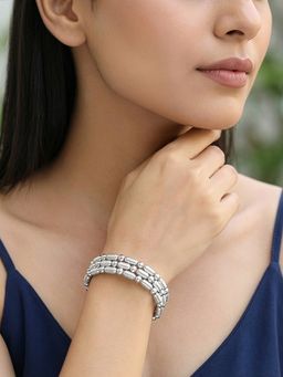 GIVA - 925 Silver Calm Down Bracelet