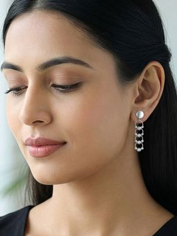 GIVA - 925 Silver Bejewelled Earrings