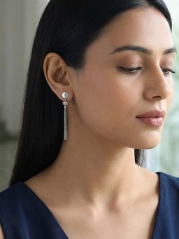 GIVA - 925 Silver Slow Dance Danglers