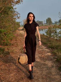 Blue Hour - Parker Cotton Jumpsuit Black