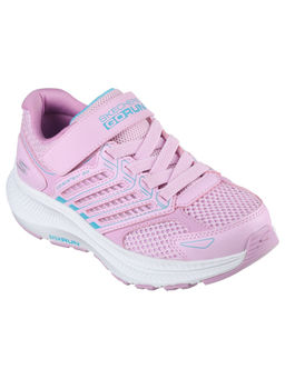 SKECHERS - Girls Go Run Consistent 2.0 - Runni Pink Velcro Casual Sneakers