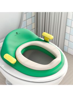 StarAndDaisy - Unisex Plastic Solid/Plain Green Potty Seat (18-24 Months)