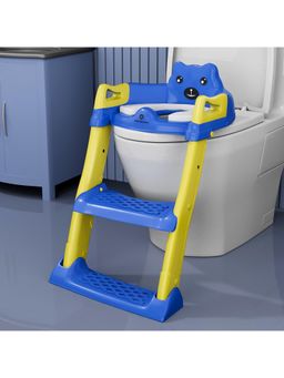StarAndDaisy - Unisex Plastic Solid/Plain Blue Ladder Potty Seat (18-24 Months)