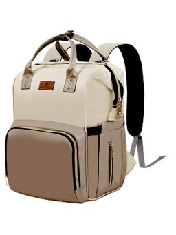 StarAndDaisy - Girls Synthenic Solid/Plain Beige Diaper Bag (18-24 Months)