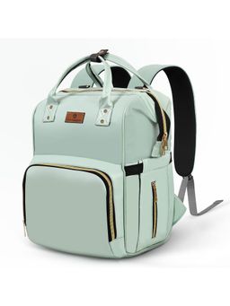 StarAndDaisy - Girls Synthenic Solid/Plain Green Diaper Bag (18-24 Months)