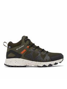 Columbia - Mens Green Peakfreak II Mid Outdry Waterproof Hiking and Trekking Shoes