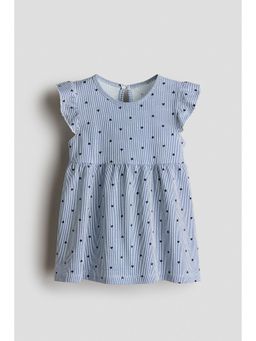 H&M - Girls Blue Cotton Dress