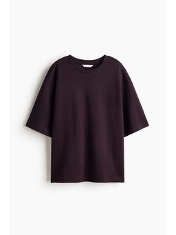 H&M - Women Purple Interlock T-Shirt