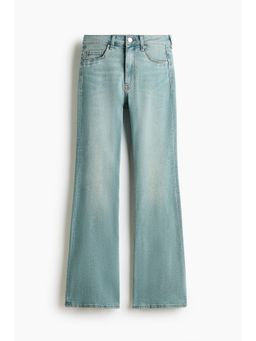 H&M - Women Blue Flared High Waist Jeans