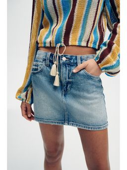 H&M - Women Blue Mini Skirt