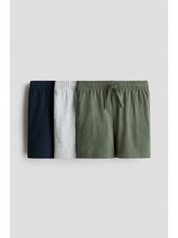 H&M - Boys Multi-Color 3-Pack Cotton Shorts