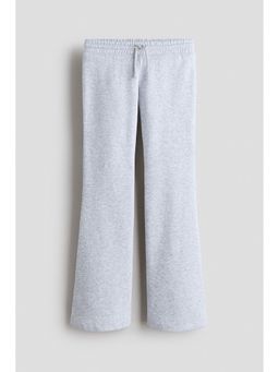H&M - Girls Grey Flared Brushed-Inside Pant
