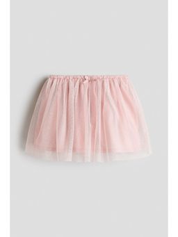 H&M - Girls Pink Glittery Tulle Skirt