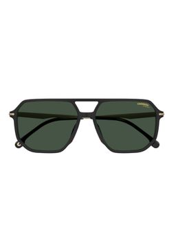 CARRERA - Mens Green Lens Black Non Polarized Hexagon Sunglasses (59)