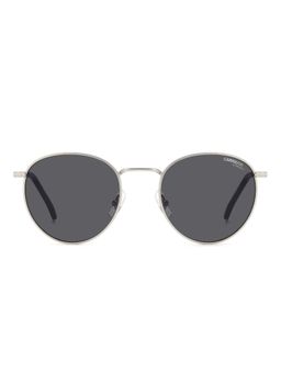 CARRERA - Mens Grey Lens Palladium Black Non Polarized Round Sunglasses (52)