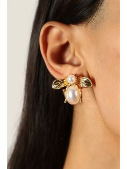 MINJI AND CO. - Nature Beauty Gold Plating Gold Plating Brass Drop Earrings