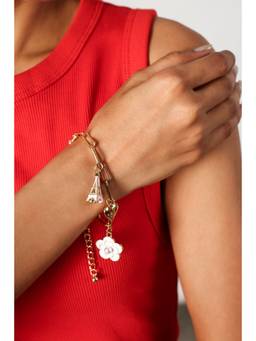 MINJI AND CO. - Twinkle Mix Gold Plating Brass Bracelet