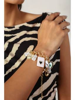 MINJI AND CO. - Little Love Layers Gold Plating Brass Bracelet