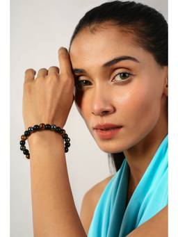 MINJI AND CO. - The Triple Protection and Grounding Multi Color Brass Bracelet