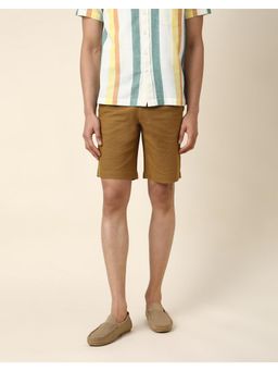 Fabindia - Khaki Cotton Regular Shorts