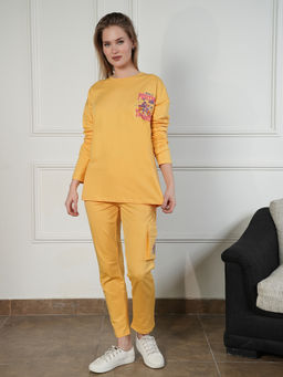 She N She - Printed T-Shirt With Pyjama