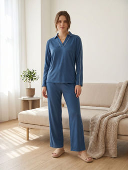 She N She - Azure Bliss T-Shirt With Pyjama