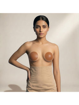 Velomora - Ventures Glued Nipple Cover -Reusable Pasties 12Hr Wear Caramel