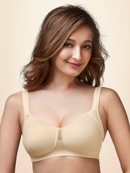 Trylo - Lush Woman Non Padded Full Cup Bra - Nude