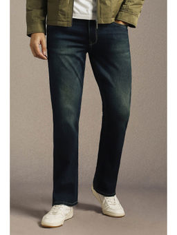 Louis Philippe - Men Navy Blue Slim Fit Jeans