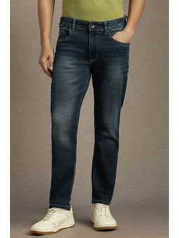 Louis Philippe - Men Navy Blue Jeans