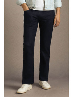 Louis Philippe - Men Navy Blue Slim Fit Jeans