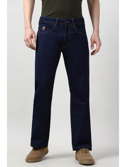 Peter England - Men Navy Blue Jeans